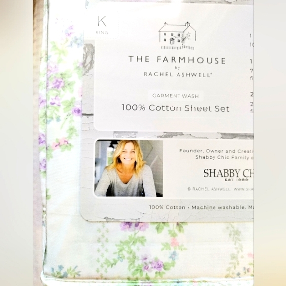 Shabby Chic Bedding Rachel Ashwell Farmhouse Shabby Chic King Sheet